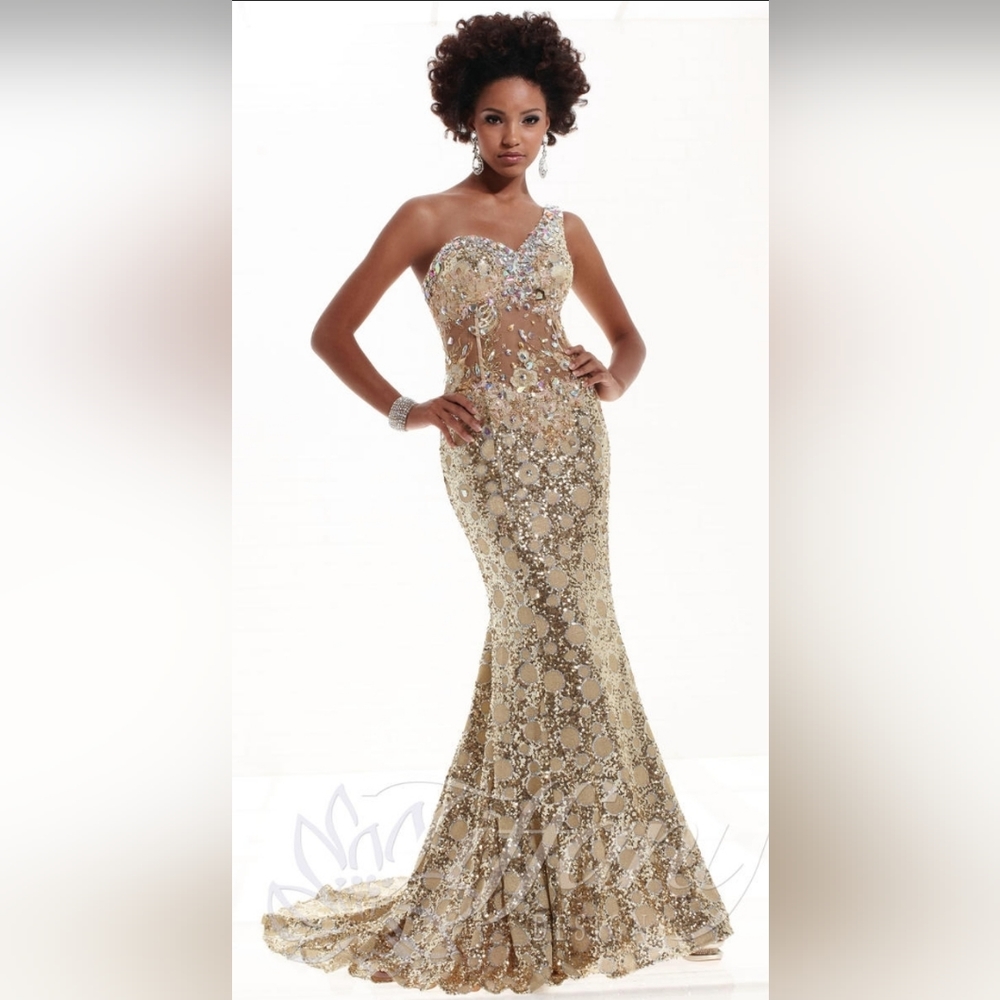 Tiffany designs gold Formal Dress